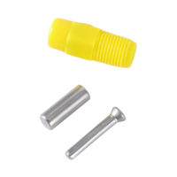 Fournitures de volaille 9mm poulet mamelon buveur acier colonne boule à boire Type poule poulet automatique mamelon buveur