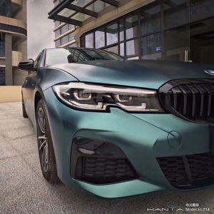 Selbst klebende <span class=keywords><strong>Vinyl</strong></span> folie Matt Metallic Grün Karosserie Design Automotive <span class=keywords><strong>Vinyl</strong></span> <span class=keywords><strong>Wrap</strong></span> - Product Image 4