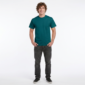 T-shirts en coton personnalisés avec votre design, créez votre propre logo, texte pour hommes et femmes, t-shirt personnalisé, cadeaux d'été - Product Image 1