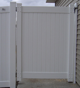 Fentech del vinile cancello <span class=keywords><strong>recinzione</strong></span>, cancelli recinzioni, di Plastica Del pvc Del Vinile scherma Privacy traliccio cancelli - Product Image 4
