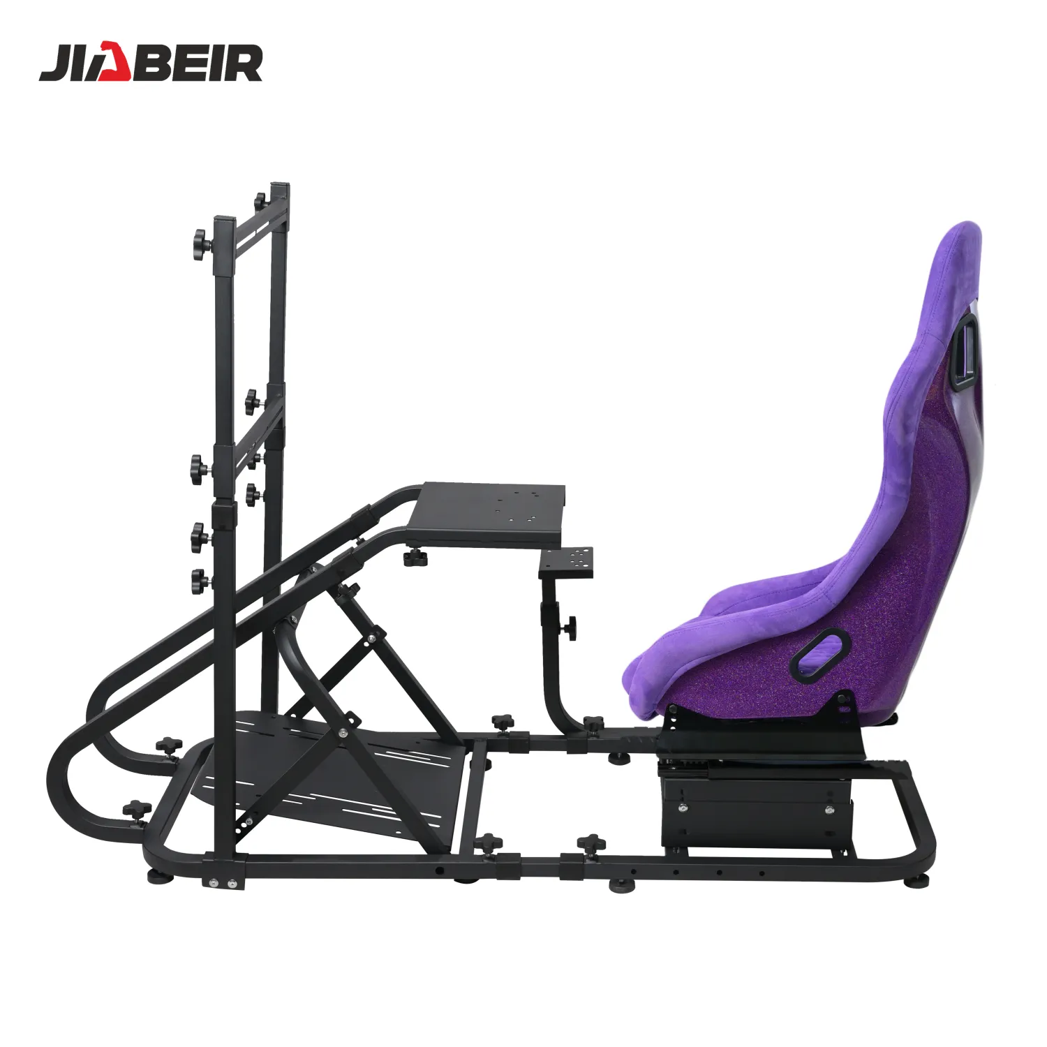 JBR1012F Esporte Carro Estilo Fibra De Vidro Assento Jogar Jogo Station Simulator Sim Racing