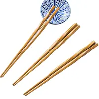 Bacchette di bambù intrecciate incise riutilizzabili giapponesi all'ingrosso bacchette personalizzate del ristorante per il riso della tagliatella del Sushi