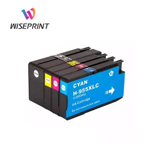 Wiseprint兼容惠普955XL 959XL 955 959 XL高级彩色喷墨墨盒，适用于惠普办公喷墨专业7720 8210 8710打印机