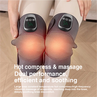 Meilleure vente Premium 3 Modes Vibration genou chauffage masseur orthèse avec contrôleur tactile de style magnétique