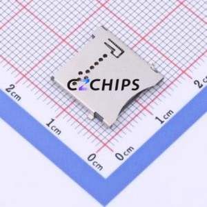 HYCW142-TF10-160B SD Card / Memory Card Connector Through hole Connector Self-Return Type MicroSD Card TF Card Card Holder With - Product Image 1