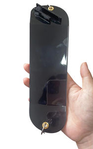 OEM 8.5in Electroplated Chromed <span class=keywords><strong>Black</strong></span> Salmon Trolling Flashers Boards avec Chip Fishing Dodgers <span class=keywords><strong>pour</strong></span> <span class=keywords><strong>la</strong></span> <span class=keywords><strong>truite</strong></span> - Product Image 3