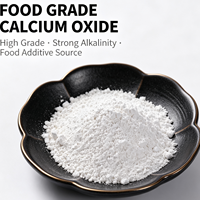 Oxyde de Calcium de Qualité Alimentaire Haute Pureté 95% 1250 mesh, Poudre de Chaux Vive, Régulateur de pH pour le Traitement de la Farine et la Fortification en Calcium du Pain