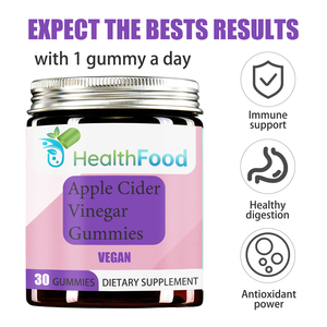 Gomitas de vinagre de sidra de manzana de marca privada, suplemento antioxidante para la salud de adultos, apoyo a la digestión - Product Image 2