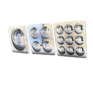 Panel de Espejo Decorativo Art Deco de Plástico Irrompible con 1 Burbuja y Luz LED Disco - Product Image 4