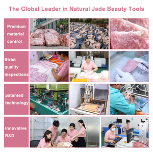 Eco-friendly Rose Quartz Roller Guasha Custom Logo Oil Serum Gift <strong>Set</strong> Face <strong>Gua</strong> <strong>Sha</strong> Sustainable Self Care - Product Image 4