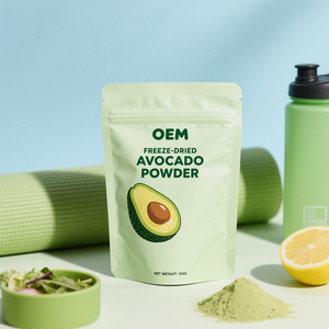 Индивидуальная упаковка, порошок авокадо, прямые поставки с завода, сублимированный порошок авокадо - Product Image 4
