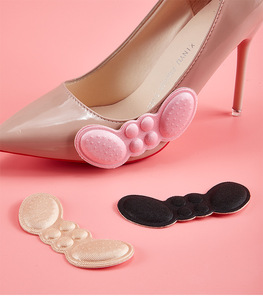 Autocollant de talon <span class=keywords><strong>anti</strong></span>-chute et <span class=keywords><strong>anti</strong></span>-usure en forme d'aile pour chaussures femme, demi-semelle et ajustement taille plus - Product Image 6