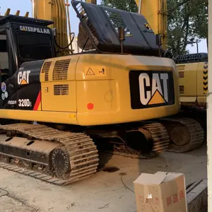 일본 브랜드 좋은 조건 굴삭기 CAT 320 굴삭기 캐터필라 320D 크롤러 굴삭기 CAT320 사용 판매용 굴삭기