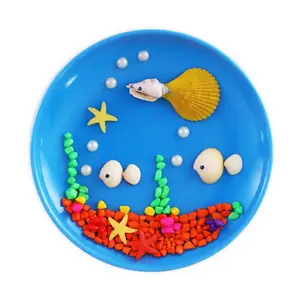 Children's DIY handicrafts creative shell stickers handmade materials pack children's educational toys