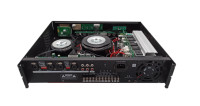 G-mark — système de bureau professionnel, 120/240w, alimentation 4 canaux, caisson de basses 24v DC, USB, LCD, amplificateur pour haut-parleur actif