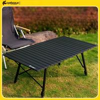 Mesa Plegable Portátil para Exteriores, para Picnic y Camping, de Aleación de Aluminio + Tela Oxford, con Bolsa de Almacenamiento