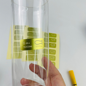 High Quality Factory Custom Vinyl Logo <b>Label</b> stickers, <b>Waterproof</b> Self-Adhesive Matte Golden Stickers - Product Image 4