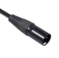 Câble répartiteur en Y double XLR mâle de haute qualité pour microphones, amplificateurs et enceintes audio professionnels (vente en gros)