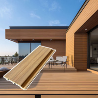 Nouveau produit ASA, panneau mural WPC extérieur, imperméable, isolation thermique, revêtement de façade extérieur, naturel