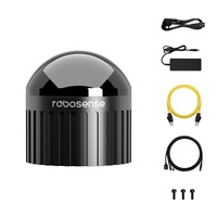 RoboSense Airy 192/96-Beam, LiDAR Digital Hemisférico de 360° ° x90 °   IMU con FOV de ±1cm para Robot AGV AMR con Opción de Kit de Accesorios
