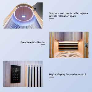 <span class=keywords><strong>Sauna</strong></span> Infrarroja en Forma <span class=keywords><strong>de</strong></span> Barril para Interiores, <span class=keywords><strong>Sauna</strong></span> Casera con Luz Roja Infrarroja, Portátil para 1 Persona - Product Image 5