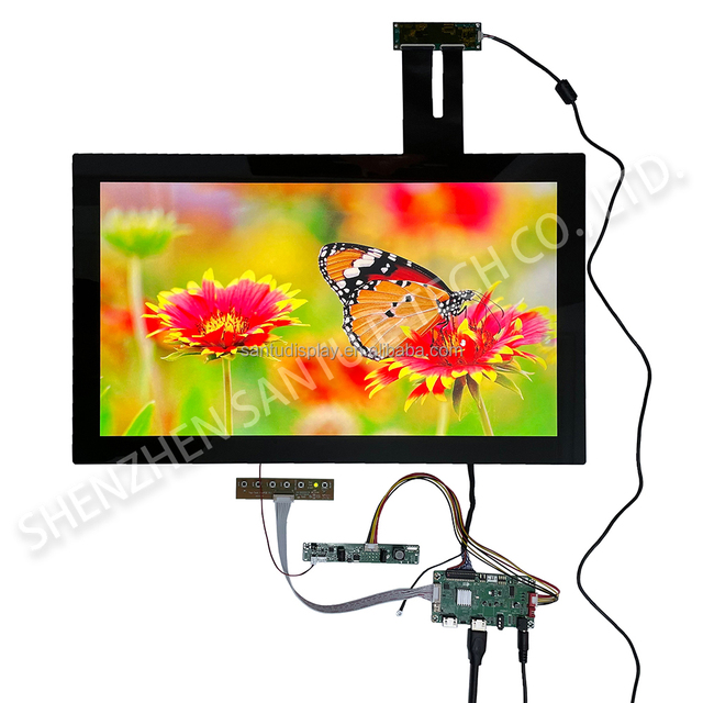 21.5 Inch Touch Display Screen BOE MV215FHB-N31 500 Nits 1920x1080 IPS LCD Module Surface Mount CTP Capacitive Touch Panel