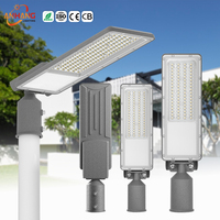 Lámpara de Calle LED de Aluminio de Alta Luminosidad, Directo de Fábrica, 50W-200W, IP65 Impermeable, con Control Remoto para Uso en Exteriores