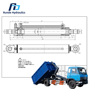 Trung Quốc nhà sản xuất Thép Mới xi lanh thủy lực trạm nén rác bao gồm động cơ bơm Piston vệ sinh khí nén - Product Image 2