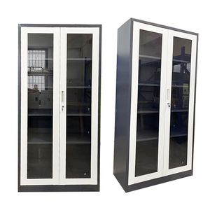 ארון תיוק פלדה מסחרי עם דלת זכוכית נדנדה ארונות פלדה עם דלת זכוכית - Product Image 1