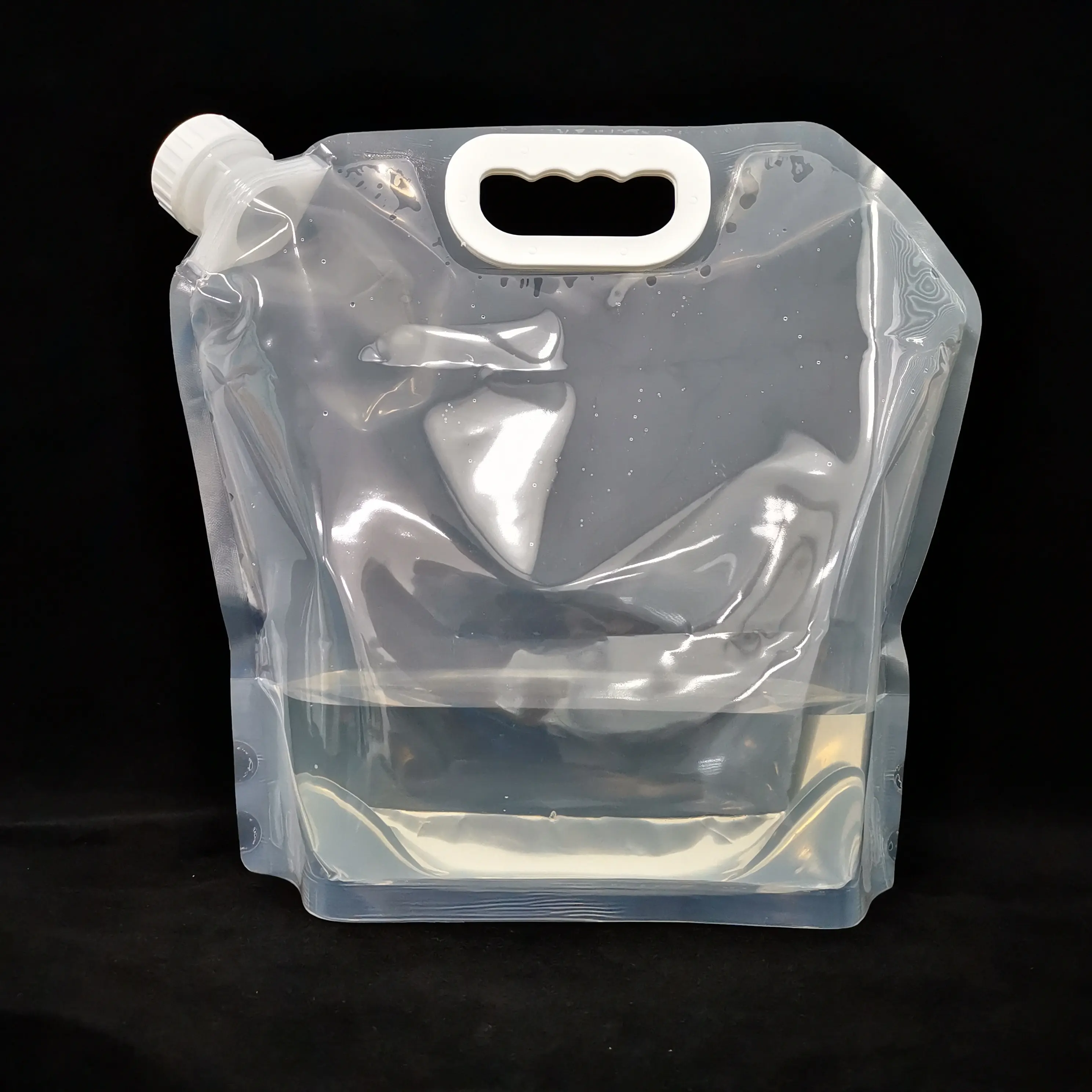 Custom Gedrukt 5 Liter Opvouwbare Plastic Water Container