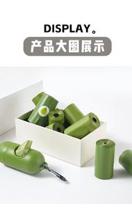 ถุงเก็บมูลสัตว์เลี้ยงแบบย่อยสลายได้เอง ปรับแต่งได้ สำหรับกิจกรรมกลางแจ้ง ผลิตโดยผู้ผลิตขายส่งคุณภาพสูง - Product Image 2