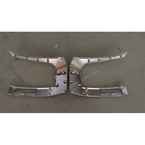 62080A000P 62081A000P แถบตกแต่งกันชนหน้าสีดำด้านหรือโครเมียม สำหรับรถมิตซูบิชิ แอล200 ไทรทัน <span class=keywords><strong>4x4</strong></span> ปี <span class=keywords><strong>2023</strong></span> 2024 2025 รถกระบะ - Product Image 5