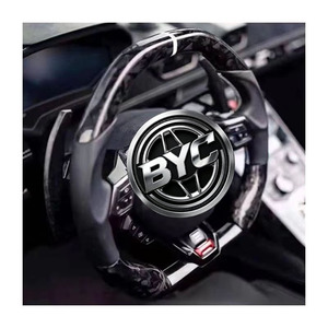 Volant de voiture de course en cuir de fibre de carbone de vente chaude pour <span class=keywords><strong>Lamborghini</strong></span> - Product Image 4