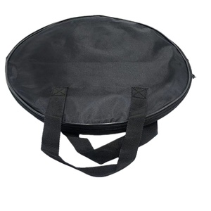 12-Inch Black <strong>Practice</strong> <strong>Pad</strong> Bag with Handle Water-Resistant Lightweight for Drum <strong>Pads</strong> Easy to Carry Durable Musical Accessory - Product Image 1