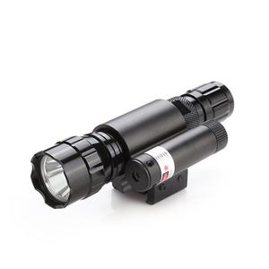 Combination <b>Flashlight</b> Laser Sight for Outdoor Shooting and Hunting Activities Detachable <b>Red</b> Green Sight - Product Image 2
