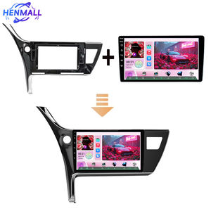 Qualcomm Snapdragon 10 pulgadas 64G IPS pantalla coche estéreo GPS <span class=keywords><strong>Android</strong></span> 2 Din coche REPRODUCTOR DE DVD para Toyota Corolla 2017-2019-EU con 4G - Product Image 1