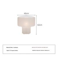 Lampe de table LED à intensité variable Wabi-Sabi Japon, design moderne et épuré, protection oculaire, série papier de riz, pour salon et bureau, alimentation CC, garantie 2 ans