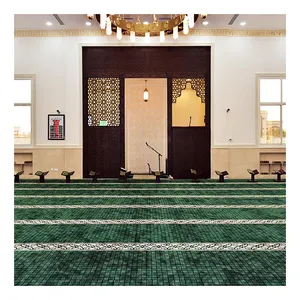 Kunden spezifisches Luxus exquisites arabisches Design für Gebets raum Moschee Masjid von Mat Teppich Teppich