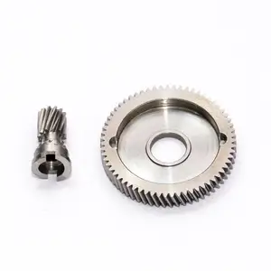 Custom Made CNC Milling Steel/Stainless/Brass/Nylon/Plastic/POM Straight Spur Helical Bevel Worm Gear