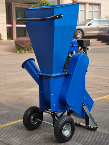 Déchiqueteuse à bois à essence robuste certifiée CE de 15HP, Shredder-102mm capacité pour ferme, jardin et usage commercial - Product Image 4