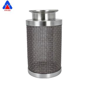 Cartouche filtrante en maille métallique de titane fritté haute pureté 0,22m-100m, résistante à la corrosion, certifiée ISO9001, pour eau chimique - Product Image 3