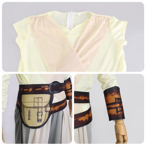 Soldat blanc et guerrier noir Cosplay Costume d'Halloween pour enfants War Force réveille <span class=keywords><strong>Rey</strong></span> & Girl Scavenger <span class=keywords><strong>Rey</strong></span> Costume - Product Image 4