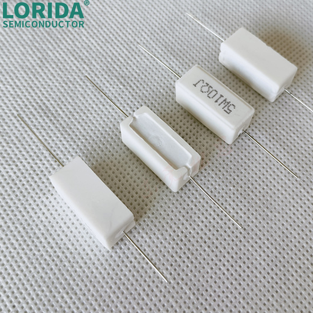 Lorida rx27 wirewound original temperature fuse 20w20rj 5ohm 100watt 10w 5w4r7j 10k 5w 47k 5w47kj 15 ohm cement resistor
