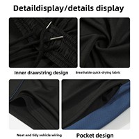 Pantalones Cortos de Entrenamiento de Fútbol Transpirables para Hombre, de Poliéster, Corte Holgado, con Bolsillo, Número Impreso, Nombre del Equipo Personalizado, para Todas las Temporadas, Alta Calidad