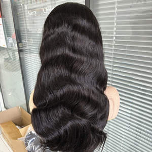 Pelucas de Cabello Humano Natural con Frente de Encaje, Color Natural, Ondulado, Remy 100% Humano, Pelucas al por Mayor para Mujer - Product Image 3