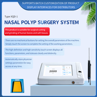 Système de Lames de Shaver et Microdebrider Sanxi ENT pour Chirurgies Médicales ORL, Shaver ORL, Microdebrider Nasal Poloy ORL