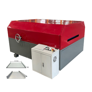 금속 지붕 타일 제작 유압 모터 휴대용 스냅 락 스탠딩 심 시머 지붕 성형 건축 자재 기계 - Product Image 1
