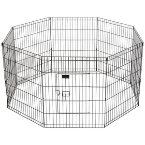 Al aire libre parque infantil de alambre de Metal de mascota cachorro jugar pluma - Product Image 1
