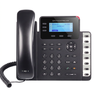Téléphone IP Gigabit GrandStream GXP1630 avec 3 lignes SIP, 8 touches BLF, conférence 4 voies, PoE, EHS, voix HD, basé sur Linux, auto-importable