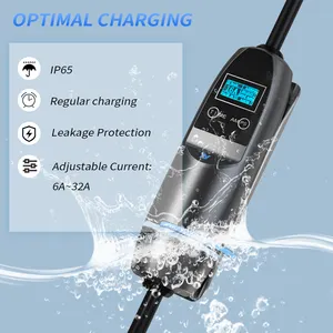 Khons Best Price Waterproof And Dustproof High Quality Portable Power Station To Charge Electric Car Portable Ev Charger 10kw